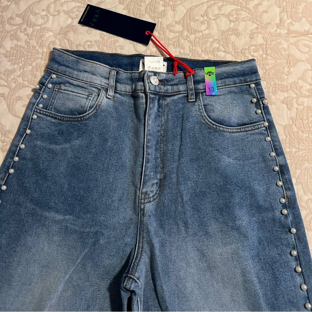 Good Babes Co THE JOSEPHINE PEARL TROUSER JEAN
